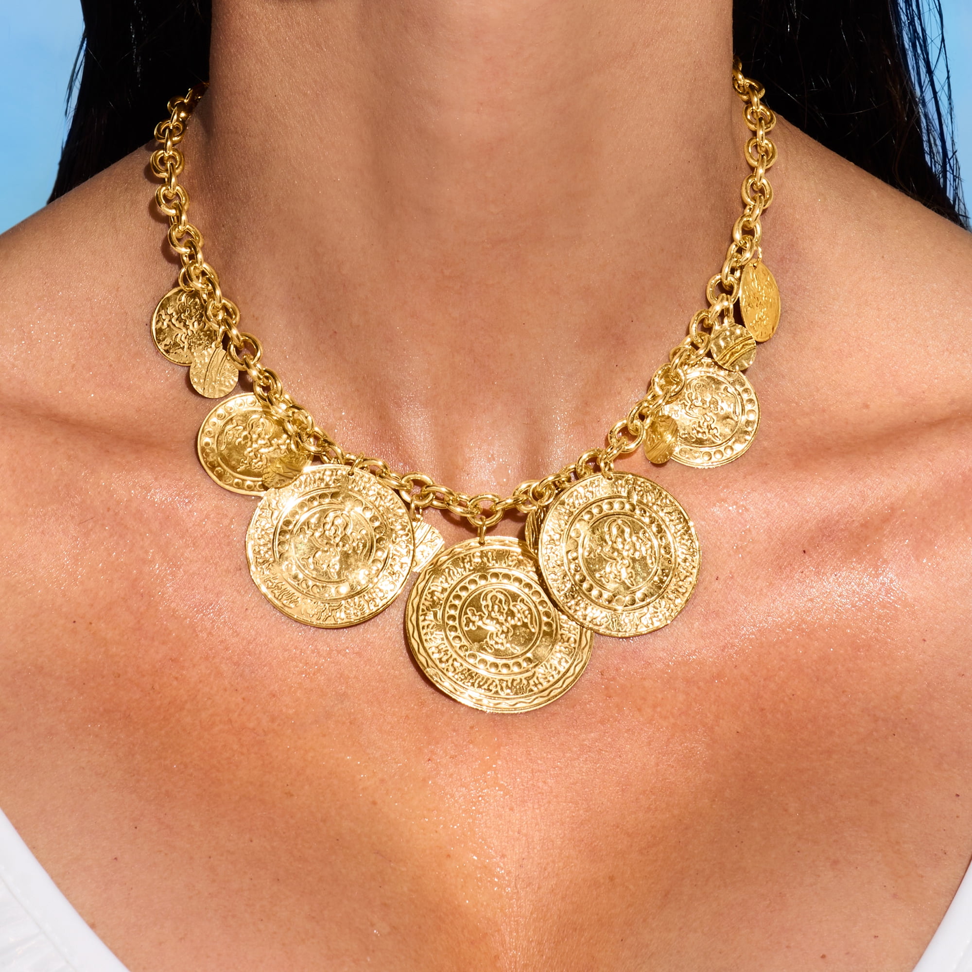 VINTAGE FRENCH COIN NECKLACE – Katie Waltman Jewelry